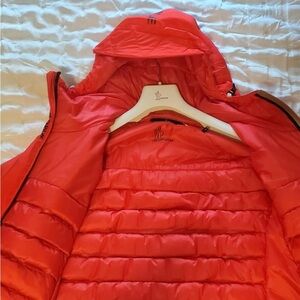 Moncler Vibrant Red Puffer Jacket